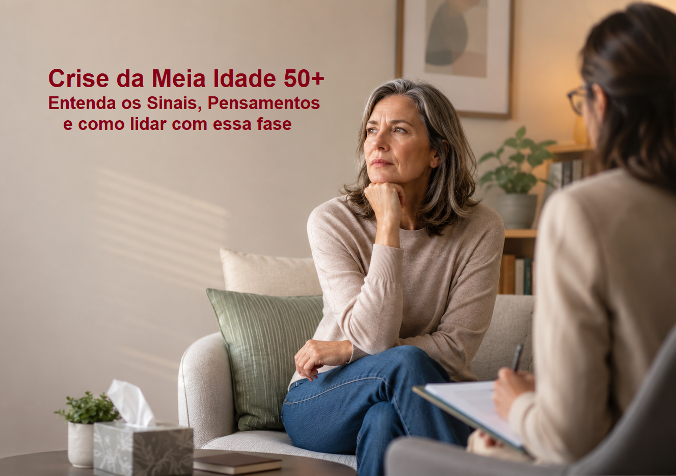 Crise da meia-idade – Reflexões sobre o passado, arrependimentos equestionamentos sobre o futuro